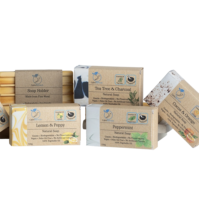 Natural Soap Range Boxes Image Transparent